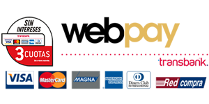 Paga con Webpay hasta en 3 cuotas precio contado